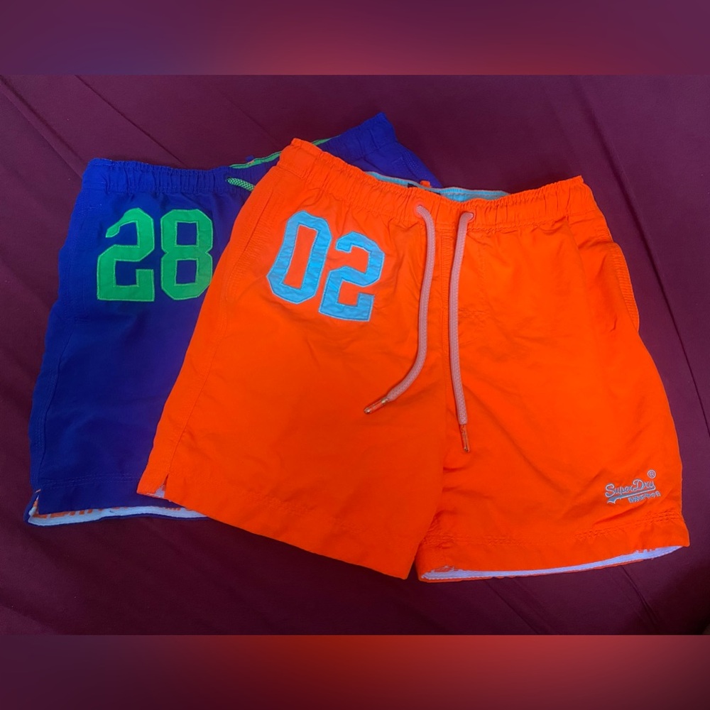 SUPERDRY Men’s Neon Swim Trunks
